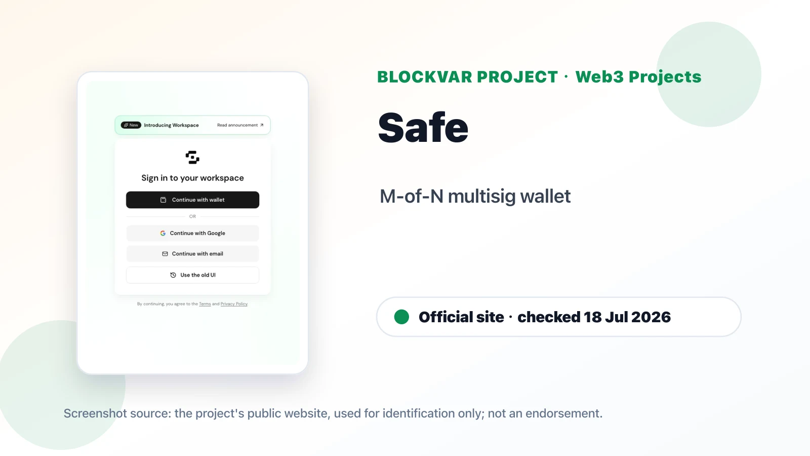 Safe Multisig Wallet: M-of-N Setup and Key Risks